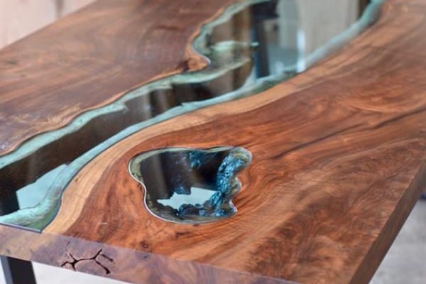 Aprenda os Detalhes sobre a mesa River Table!