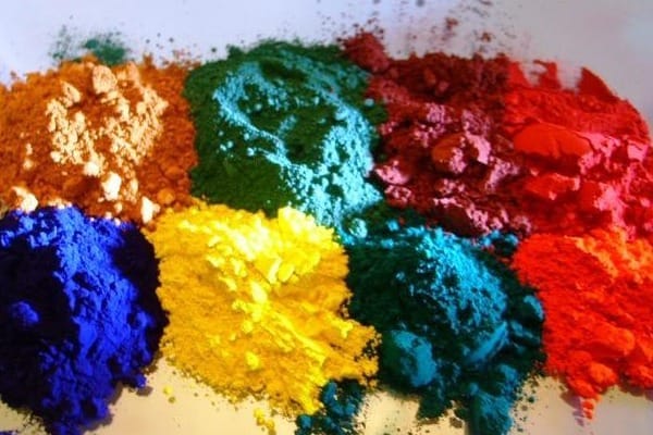 pigmentos coloridos para resina