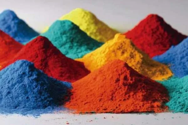 pigmentos coloridas de resina em po