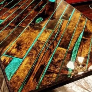 Quais são as ferramentas para você fazer uma mesa de resina?